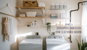 Best 5 Floating Shelves for Laundry Room