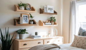 Best 5 wood Floating Shelves for bedroom