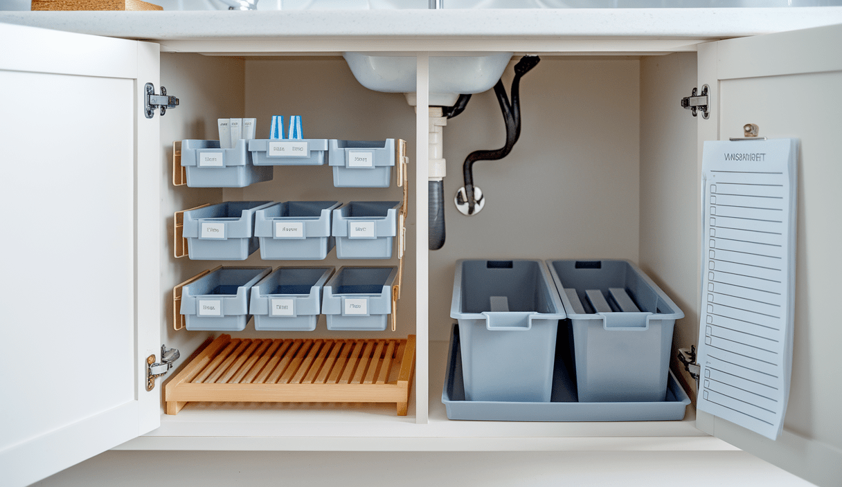Under-the-Sink Storage Organization Guide