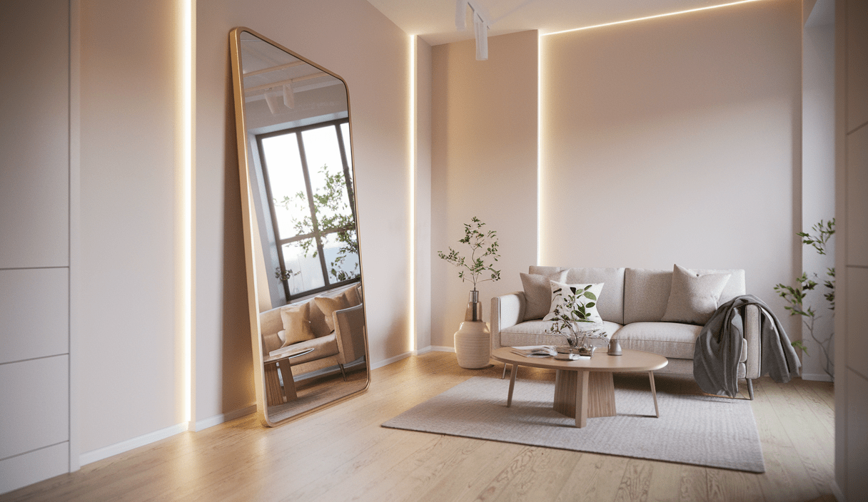 Using Mirrors to Make Rooms Look Bigger Fast