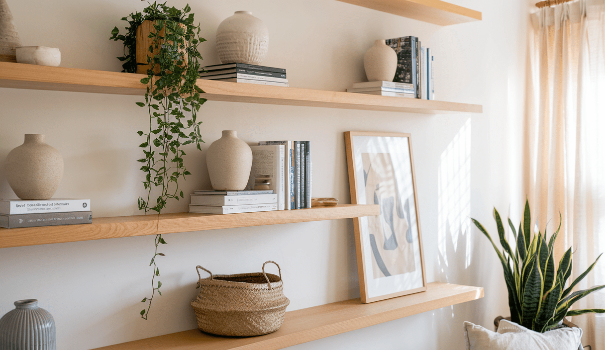 Wall Shelf Styling Ideas: Simple & Stylish
